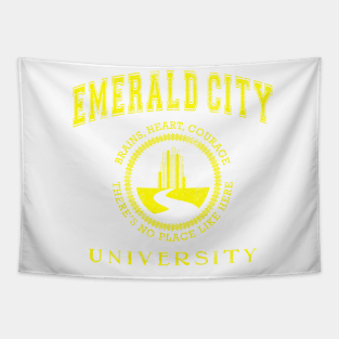 Emerald City University (Yellow) | The Wizard Of Oz | Wicked The Musical Tapestry