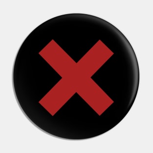 a Red cross Pin