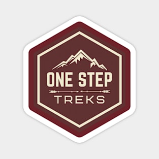 One Step Treks Magnet