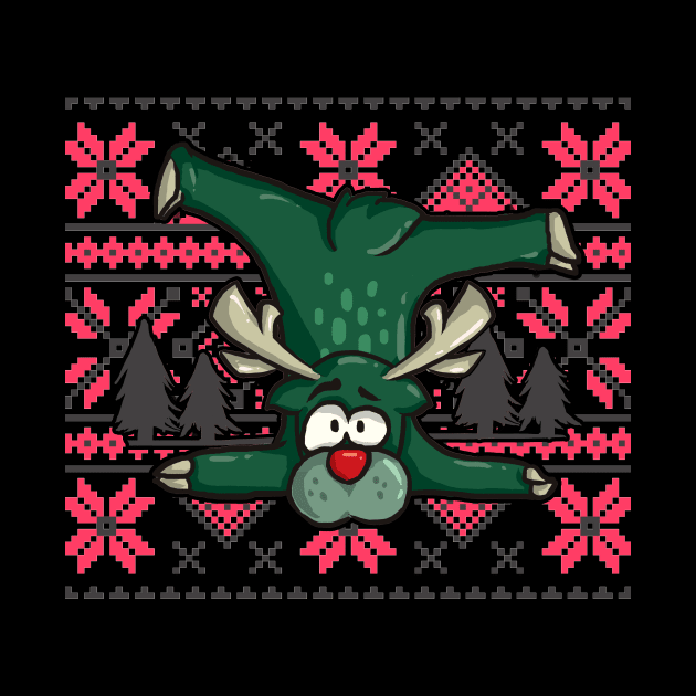 Ugly Christmas Reindeer by TellingTales