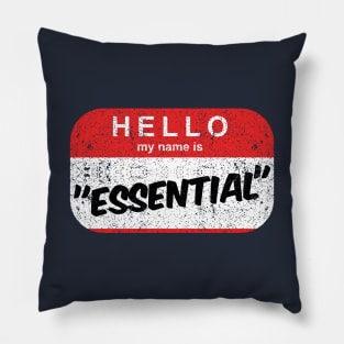 Hello, My Name is Essential Pillow