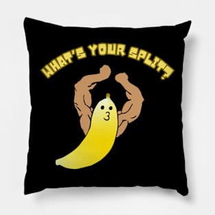 Buff banana bodybuilding Pillow