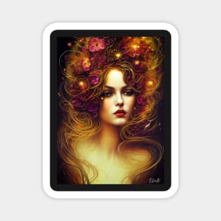 Floral Nymph Magnet