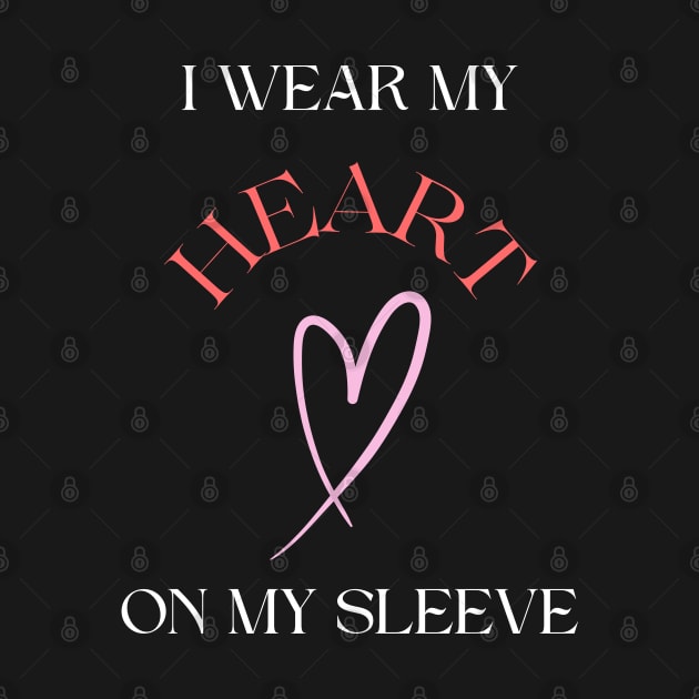 I wear my heart on my sleeve by vaporgraphic