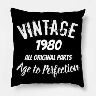 1980 Vintage All Original Parts Age to Perfection Pillow