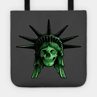 Statue of Liberty Skull Tote