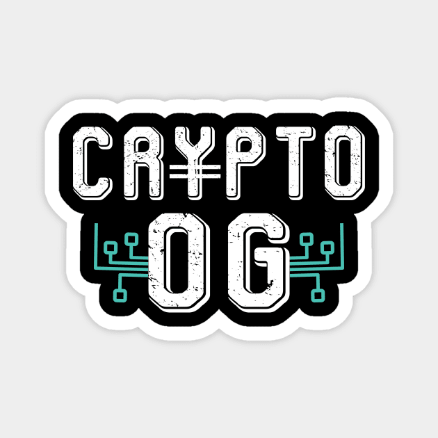 Crypto OG Magnet by cryptocoaster