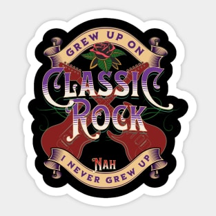 Classic Rock Stickers for Sale