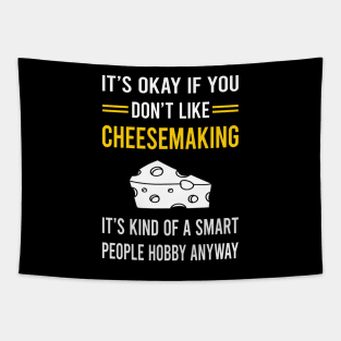 Smart People Hobby Cheesemaking Cheesemaker Cheese Making Tapestry