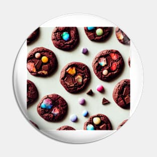 Watercolor cookie pattern Pin