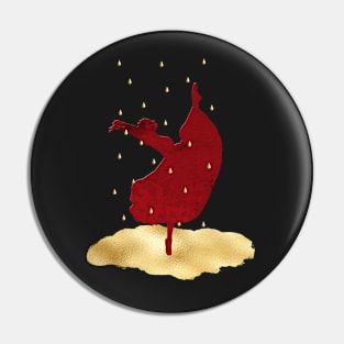 Golden Raindancer Pin