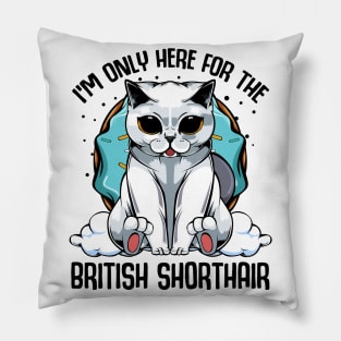 British Shorthair Cat Pillow