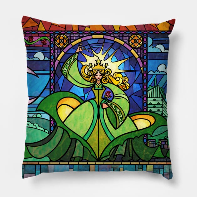 Beautiful Enchantress Pillow by Ellador