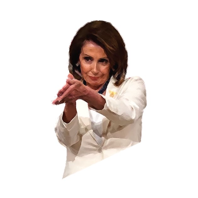 Funny Nancy Pelosi Clap Back Meme Political Sticker Gifts by gillys