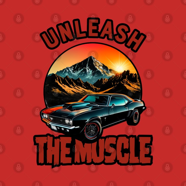 unleash  the muscle by HB Shirts
