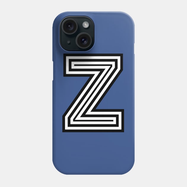 Letter Z Phone Case by RaymondWareNYC