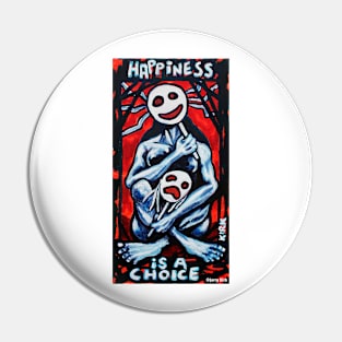 'HAPPINESS' Pin