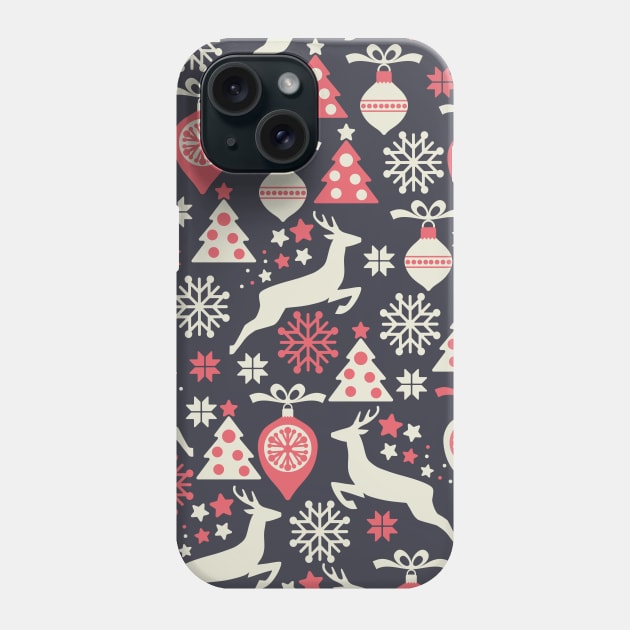 Christmas Decoration Pattern Phone Case by MZeeDesigns