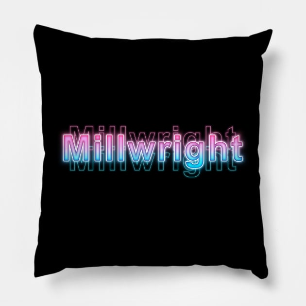 Millwright Pillow by Sanzida Design