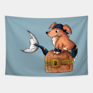 Treasure Retriever Tapestry