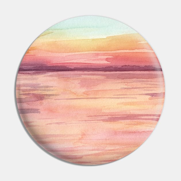 Beach Abstraction Pin by meganrenaeart