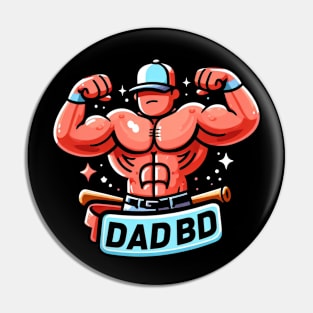 Dad Bod (baseball) Pin