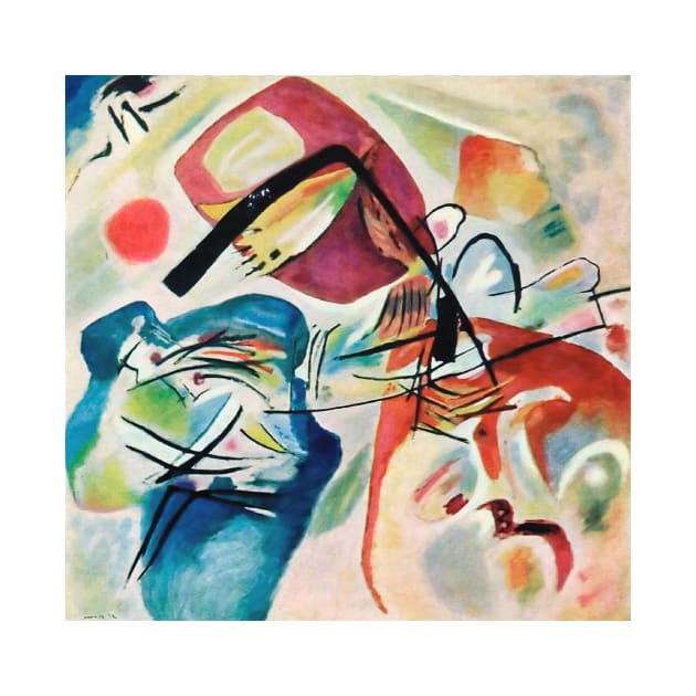 Kandinsky 1912, Painting, With Black Arch by PixDezines