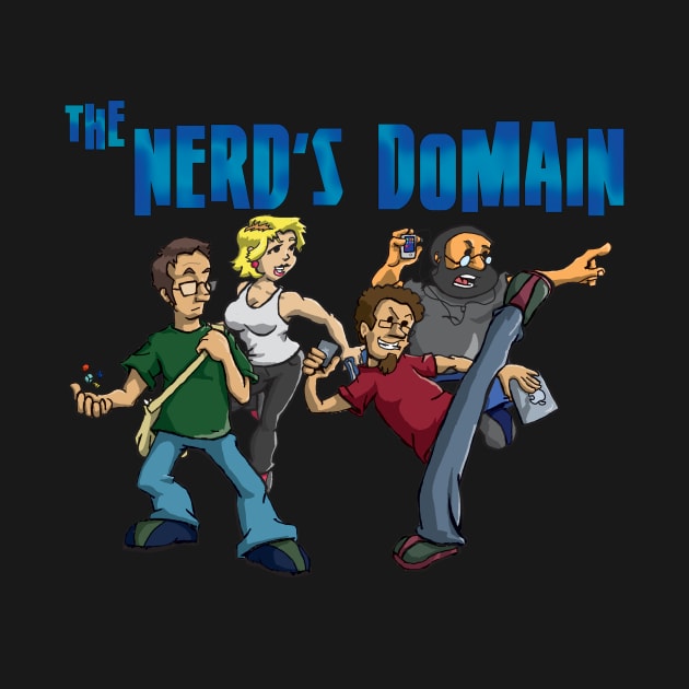 Nerd's Domain Retro Logo by The Nerd's Domain