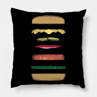 Burger Pillow