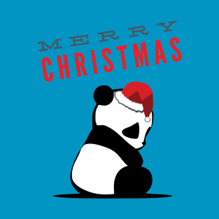 Merry Christmas Panda T-Shirt