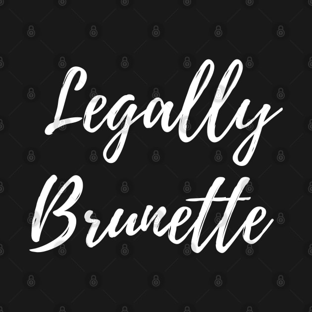 Legally brunette by Doddle Art