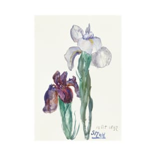 Irises by Sientje Mesdag-van Houten T-Shirt