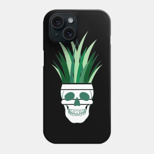 Skull and Plant Phone Case