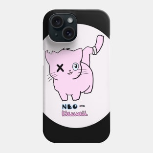 Neo-Kawaii Kitty Phone Case