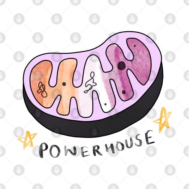 LGBTQ Mitochondria Powerhouse by labstud