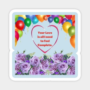 A love letter Magnet