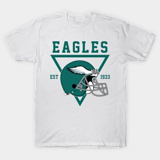 Shirtmandude Football Shirts Philadelphia Eagles T Shirt Vintage Philadelphia Eagles Shirt Retro Cheerleader Alternative Logo Throwback Football Graphic Tee Men Women