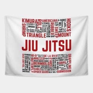 Jiu Jitsu Submissions Shirt Tapestry