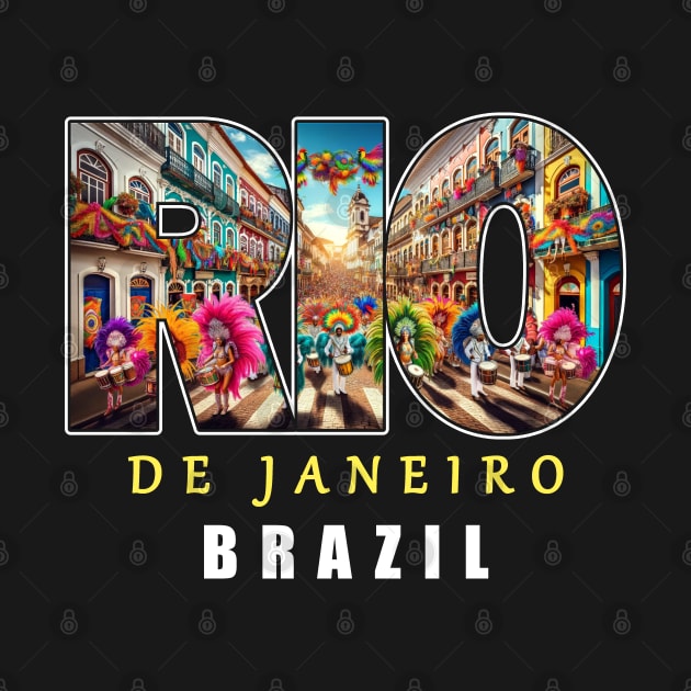 Rio de Janeiro Festive Carnival by Sambastyles