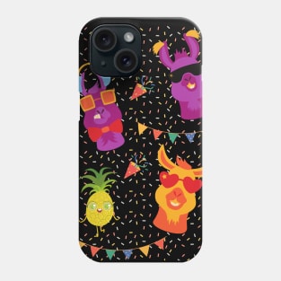 Llama party Phone Case