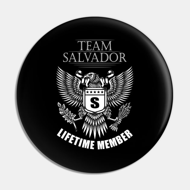 Salvador Pin by Ban Guns Not Books- Typography fullcolor