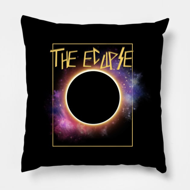 Total Solar Eclipse 2024 Pillow by VanArt