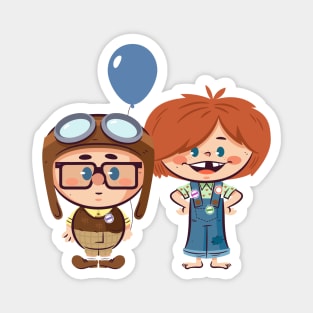 Adventure mates Magnet