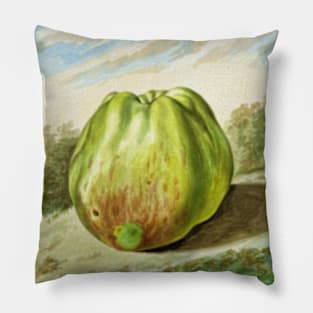 Apple in Landscape Pillow