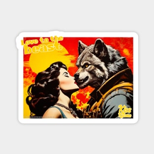 Werewolf in love Magnet