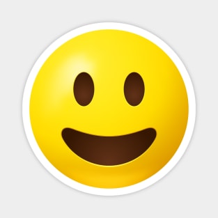 Smiling emoji Magnet