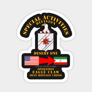 SOF - Operation Eagle Claw - Iran - CIA - SAD Magnet