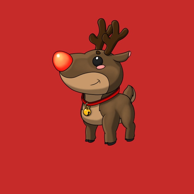 Rudolf the red nosed reindeer! by Willow Works