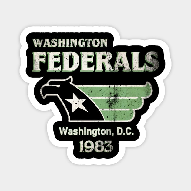 Federals 1983 football Magnet by 1208