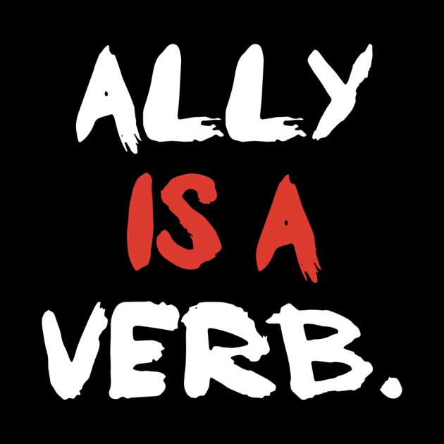 ally is a verb by pmeekukkuk